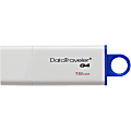 Kingston 16GB DataTraveler G4 USB 3.0 Flash Drive - 16 GB - USB 3.0 - Blue - 5 Year Warranty 1 thumbnail image