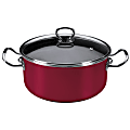 Vasconia® Elegance Steel Nonstick Dutch Oven, 6 Qt, Red 1 thumbnail image