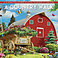 2024 Hopper Studios Monthly Square Wall Calendar, 12" x 12", A Country Walk, January to December