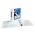 Avery® Extra-Wide Heavy-Duty View 3-Ring Binder With Locking One-Touch EZD™ Rings, 2" D-Rings, 40% Recycled, White