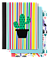 Divoga® Composition Notebook, Parrot Jungle Collection, 9 3/4" x 7", 1 Subject, Wide Ruled, 160 Pages (80 Sheets), Assorted Colors 1 thumbnail image