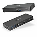 Plugable 13-in-1 USB-C Triple Monitor Laptop Docking Station with 100W Charging, 20W USB-C Charging - UD768PDZ 1 thumbnail image