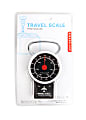 Kikkerland Design Inc. Travel Luggage Scale, 7 1/2"H x 3 3/16"W x 1 5/16"D, Black 1 thumbnail image