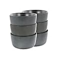 Our Table Landon 6-Piece Round Stoneware Bowl Set, 5-1/2”, Truffle 1 thumbnail image
