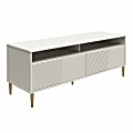 Mr. Kate Daphne TV Console, 22-13/16"H x 62-7/16"W x 19-3/4"D, Taupe