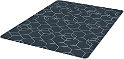 Realspace® Decorative Chair Mat, 35" x 40", Hexagon 1 thumbnail image