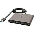 StarTech.com USB 3.0 To 4 HDMI Adapter / External Video And Graphics Card
