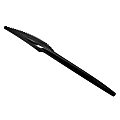 Mind Reader Knife Refill for CUTDISPBK-BLK Cutlery Storage, 1/5"H x 3/4"W x 6-1/2"L, Black,100pcs