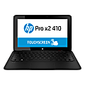 HP Pro x2 410 G1 11.6" Touchscreen LCD 2 in 1 Ultrabook - Intel Core i5 i5-4202Y Dual-core (2 Core) 1.60 GHz - 4 GB DDR3L SDRAM - 256 GB SSD - Windows 8.1 Pro 64-bit - 1366 x 768 - In-plane Switching (IPS) Technology - Hybrid - Black, Silver