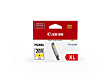 Canon® CLI-281 ChromaLife 100+ Yellow High-Yield Ink Tank, 2036C001 1 thumbnail image