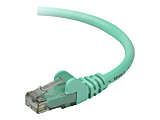 Belkin - Patch cable - RJ-45 (M) to RJ-45 (M) - 25 ft - UTP - CAT 5e - molded, snagless - green -  - A3L791B25GRNS 1 thumbnail image