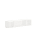 HON Mod Wall Mounted Storage | Open | 60"W | Simply White Finish - 60" x 14"39.8" - Finish: Simply White