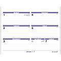 AT-A-GLANCE® QuickNotes® Flip-A-Week Weekly Refill, 7" x 5 5/8", January to December 2019
