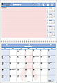 AT-A-GLANCE® QuickNotes® 30% Recycled Special Edition Breast Cancer Awareness Desk/Wall Calendar, 11" x 8 1/2", January-December 2014