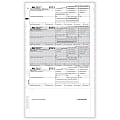 ComplyRight™ W-2 Tax Forms, Pressure Seal, 4-Up (Horizontal Format), Copies B, C, 2, 2, EZ-Fold Simplex, Laser, 14", Pack Of 500 Forms 1 thumbnail image