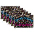Ashley Smart Poly Computer Mouse Pad, 8" x 10", Sprinkle Kindness Everywhere, Pack Of 6 Mouse Pads 1 thumbnail image