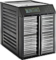 Excalibur Dual-Zone 10-Tray Food Dehydrator, 16”H x 12”W x 18”D, Black 1 thumbnail image