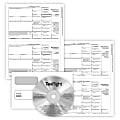 ComplyRight® 1099-MISC Recipient Copy Only Tax Form Set, 3-Part, 2-Up, with Envelopes & TaxRight Software, Pack of 50 1 thumbnail image