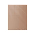 Ghent Aria Low-Profile Magnetic Glass Whiteboard, 72" x 36", Terra 1 thumbnail image