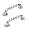 Alpine Safety Grab Bars, 12" x 1-1/4", Silver, Pack Of 2 Bars 1 thumbnail image