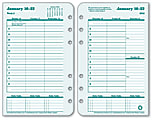 FranklinCovey® Original Design™ 100% Recycled Planner Refill, 4 1/2" x 6 3/4", 2 Pages Per Week, January-December 2014 1 thumbnail image