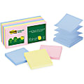 Post-it Greener Helsinki Pop-up Notes - 100 - 3" x 3" - Assorted - Paper - Repositionable, Pop-up - 12 / Pack