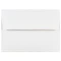 JAM Paper® Booklet Invitation Envelopes, A6, Gummed Seal, White, Pack Of 100 Envelopes 1 thumbnail image