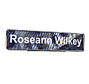 The Mighty Badge™ do-it-yourself Polycarbonate Wall Signage Kit, For 12 Signs, 2" x 10", Clear 1 thumbnail image