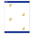 Avery® Printable Postcards With Sure Feed® Technology, 4-1/4" x 5-1/2", Matte White With Preprinted Gold-Blush Pattern, Pack Of 20 1 thumbnail image