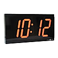 Pyramid™ 4" Digital Slave Clock For Systems With Molex/RFJ45 Connector, Black 1 thumbnail image