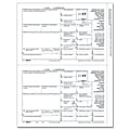 ComplyRight 1099-R Inkjet/Laser Tax Forms For 2017, Copy D For Payers' Records Or For State/City Tax Department, 8 1/2" x 11", Pack Of 50 Forms