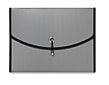 Office Depot® Brand 8-Pocket Expanding File, 7" Expansion, Letter Size, Silver 1 thumbnail image
