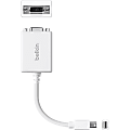 Belkin Mini DisplayPort/VGA Video Cable, 1', White, BKNF2CD049B