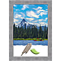 Amanti Art Picture Frame, 29" x 41", Matted For 24" x 36", Bark Rustic Gray 1 thumbnail image