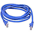 Belkin Cat. 5e UTP Crossover Cable - RJ-45 Male - RJ-45 Male - 25ft - Blue 1 thumbnail image