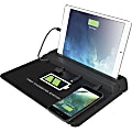 ChargeTech Tablet & Phone Charging Pad - Wired - Tablet, Cellular Phone, iPhone 4, iPhone 5 - Charging Capability - Black