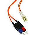 C2G-6m LC-SC 50/125 OM2 Duplex Multimode PVC Fiber Optic Cable - Orange - Fiber Optic for Network Device - LC Male - SC Male - 50/125 - Duplex Multimode - OM2 - 6m - Orange