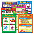 Trend Seven Parts Of Speech Learning Charts Combo Pack, 17" x 22", Multicolor, Set Of 7 Charts