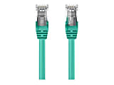 Belkin - Patch cable - RJ-45 (M) to RJ-45 (M) - 1 ft - UTP - CAT 6 - snagless - green - for Omniview SMB 1x16, SMB 1x8; OmniView SMB CAT5 KVM Switch 1 thumbnail image