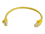 C2G 50ft Cat6 Ethernet Cable - Snagless Unshielded (UTP) - Yellow - Patch cable - RJ-45 (M) to RJ-45 (M) - 50 ft - CAT 6 - molded, snagless, stranded - yellow