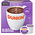 Dunkin' Donuts Milk Chocolate Hot Cocoa Keurig Single Serve K-Cup Pods, 22 Pods Per Pack, Case Of 4 Packs 1 thumbnail image