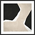 Amanti Art Eon I by Urban Road Wood Framed Wall Art Print, 33”H x 33”W, Black 1 thumbnail image