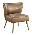 Ave Six Amity Side Chair, Sizzle Copper/Light Brown/Gold