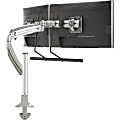 Chief KONTOUR K1C22HS Desk Mount for Flat Panel Display - Silver - Height Adjustable - 10" to 24" Screen Support - 18 lb Load Capacity - 75 x 75, 100 x 100 - VESA Mount Compatible