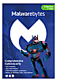 Malwarebytes Premium, 1-Year Subscription, For 3 PC/Mac® Devices, Disc