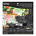 Brea Reese® Scratch Art Paper Pad Kit, 8” x 8”, Vibrant Landscapes 1 thumbnail image