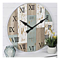 FirsTime & Co.® Timberworks Wall Clock, Multicolor
