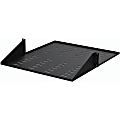 StarTech.comStarTech.com 2 Post Server Rack Shelf - Vented - Center Mount - Up to 75 lb. - 2 post Network Rack Shelf (CABSHF2POSTV2) 1 thumbnail image