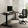 Realspace® Magellan Performance Electric 60"W Height-Adjustable Standing Desk, Gray, BIFMA Compliant 1 thumbnail image