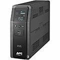 APC® Back-UPS Pro 10-Outlet/2-USB 1,500-Volt-Ampere Battery Back-Up And Surge Protector, Black, APNBR1500MS2